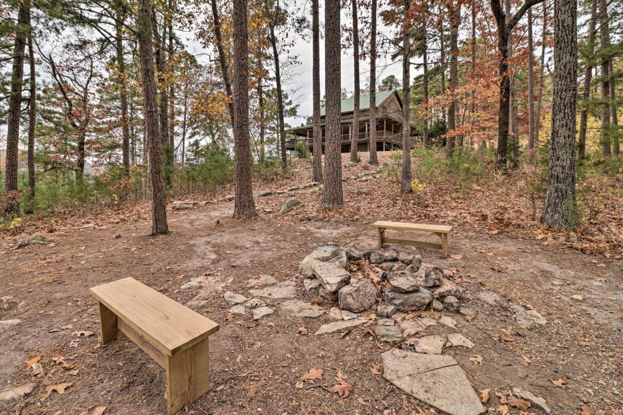 Piney Bluff Retreat With Mountain Views! Villa Eksteriør billede